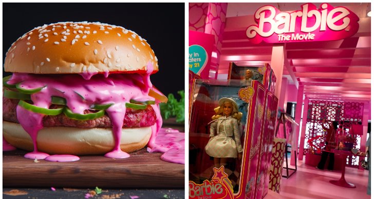 Mat, Barbie, instagram, Burger King